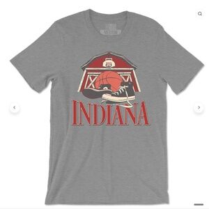 Indiana Basketball Heartland Hoops Tee – Vintage Barn Graphic